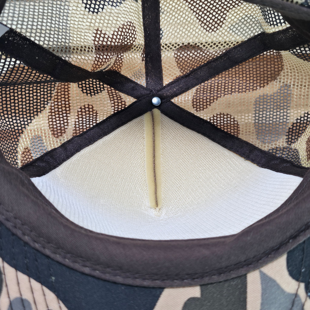 Camo Valley Concrete Trucker Cap
