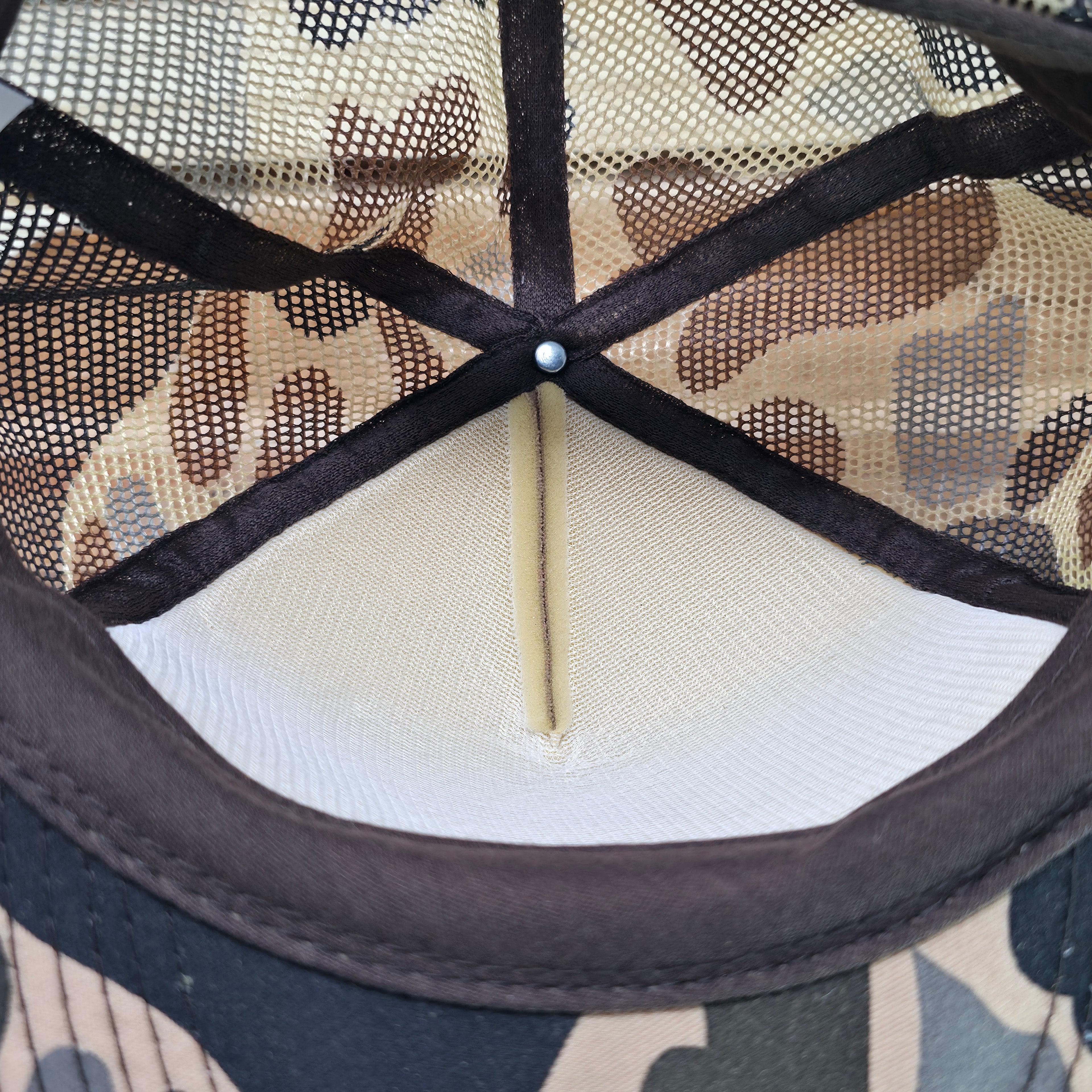 Camo Valley Concrete Trucker Cap