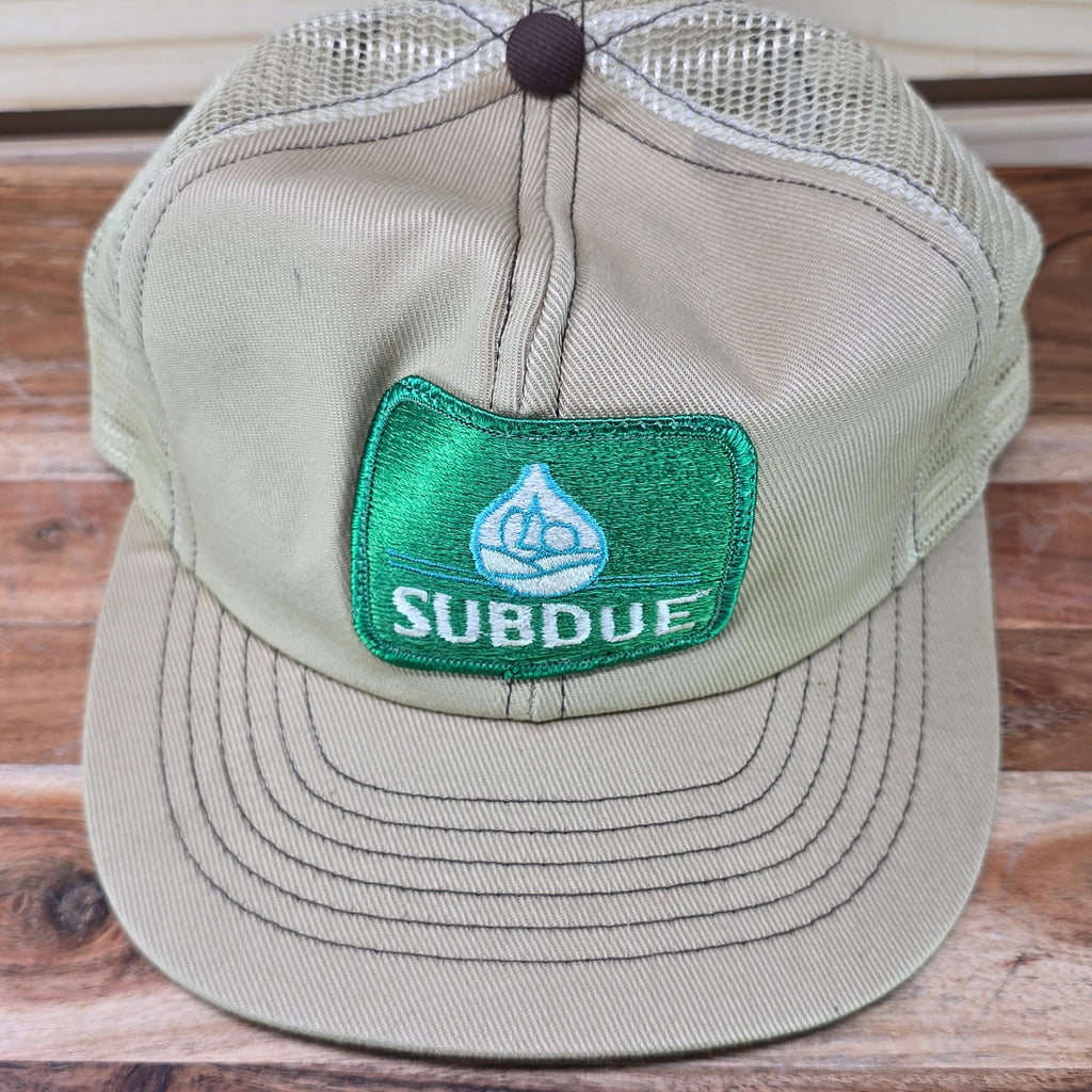 Vintage Subdue Patch Trucker Cap