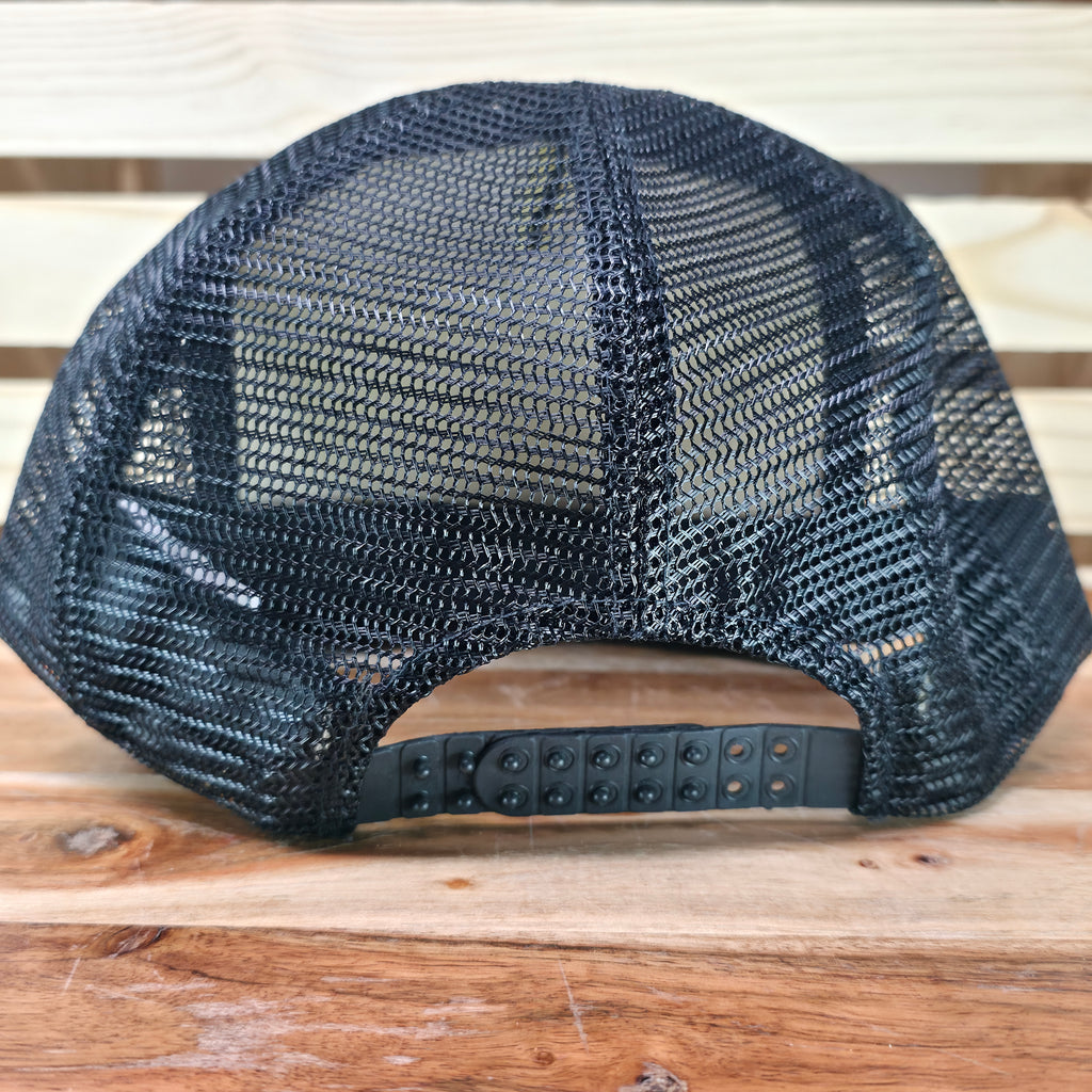 R supply Co. 90s Black Vintage Trucker Cap