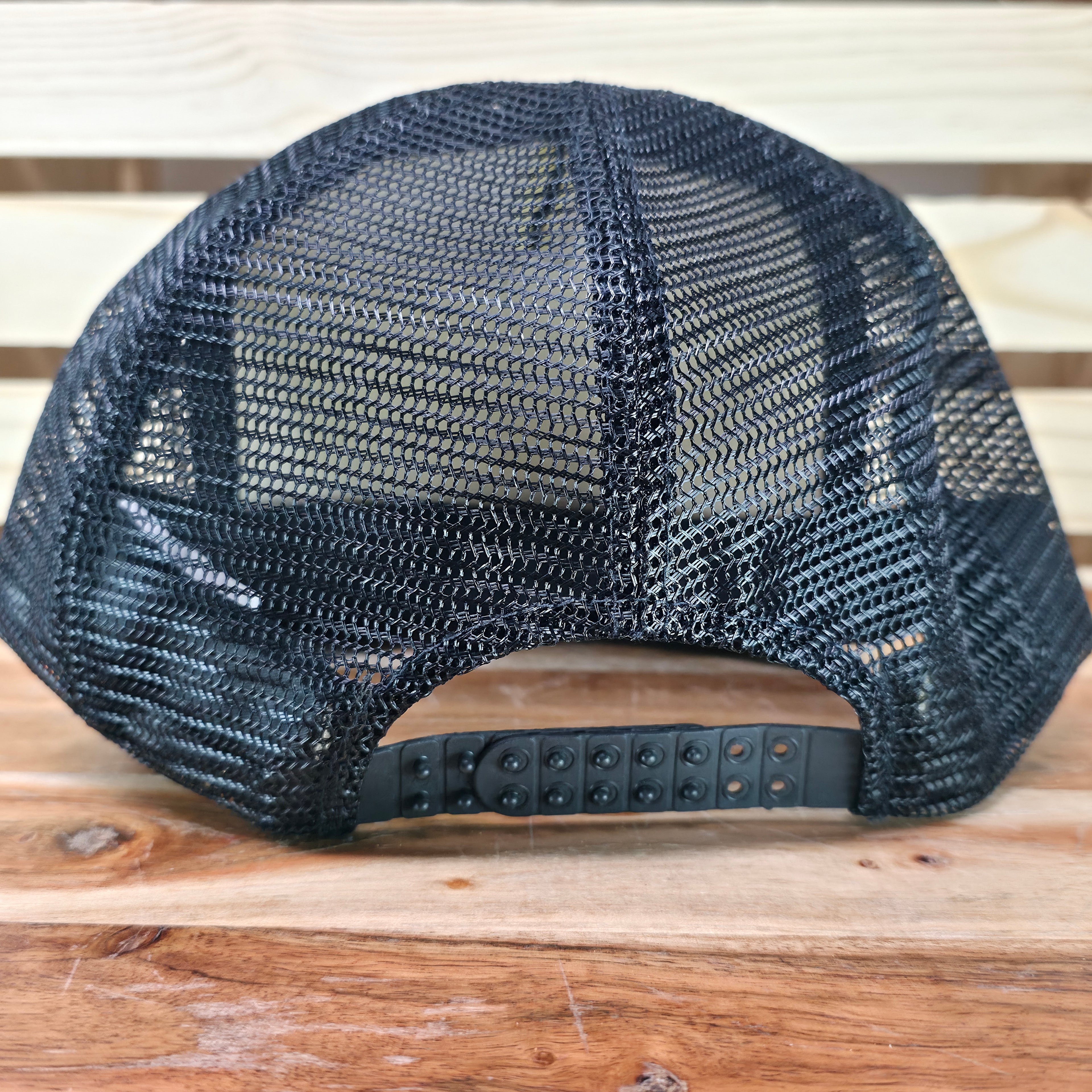 R supply Co. 90s Black Vintage Trucker Cap