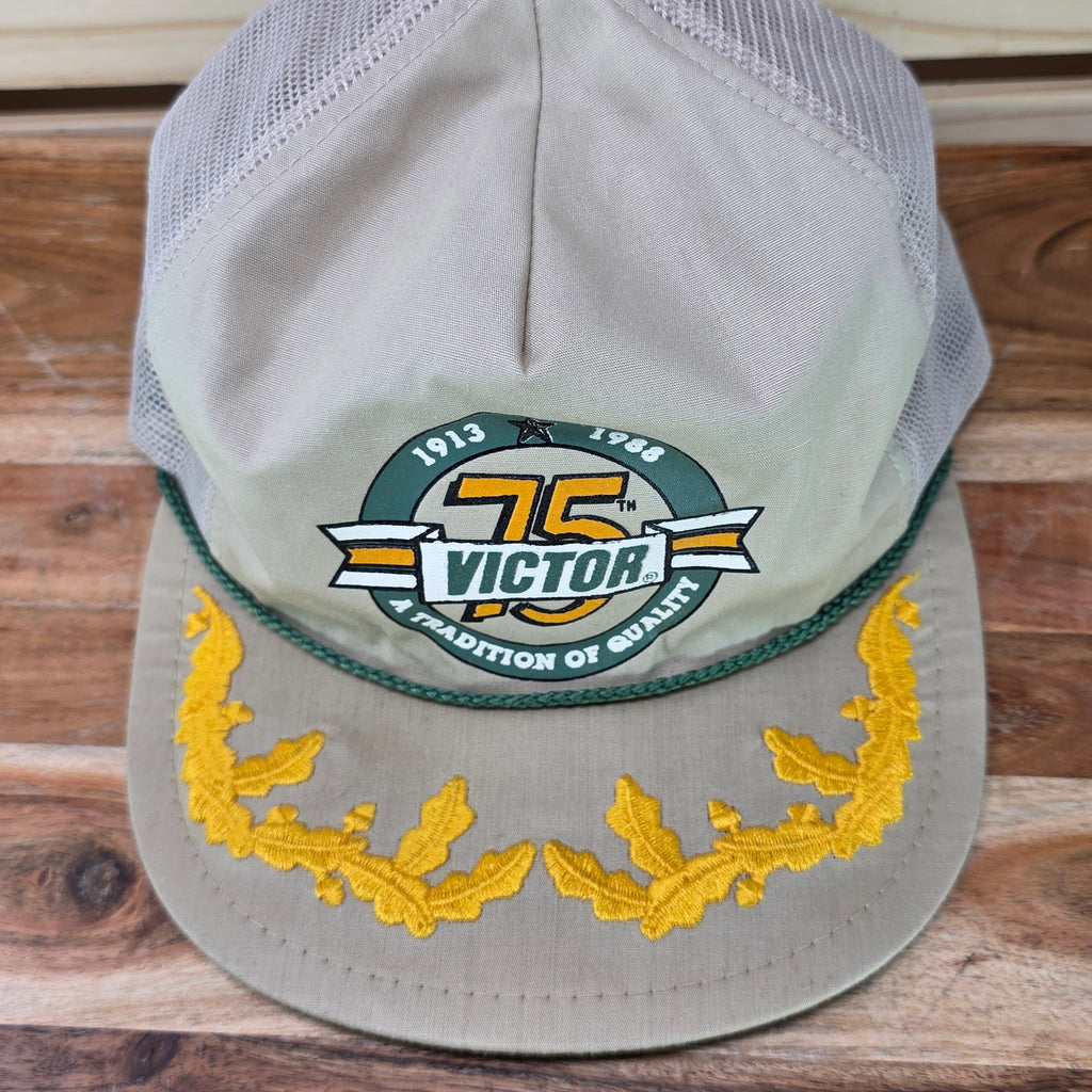 Vintage 1988 Victor Trucker Cap