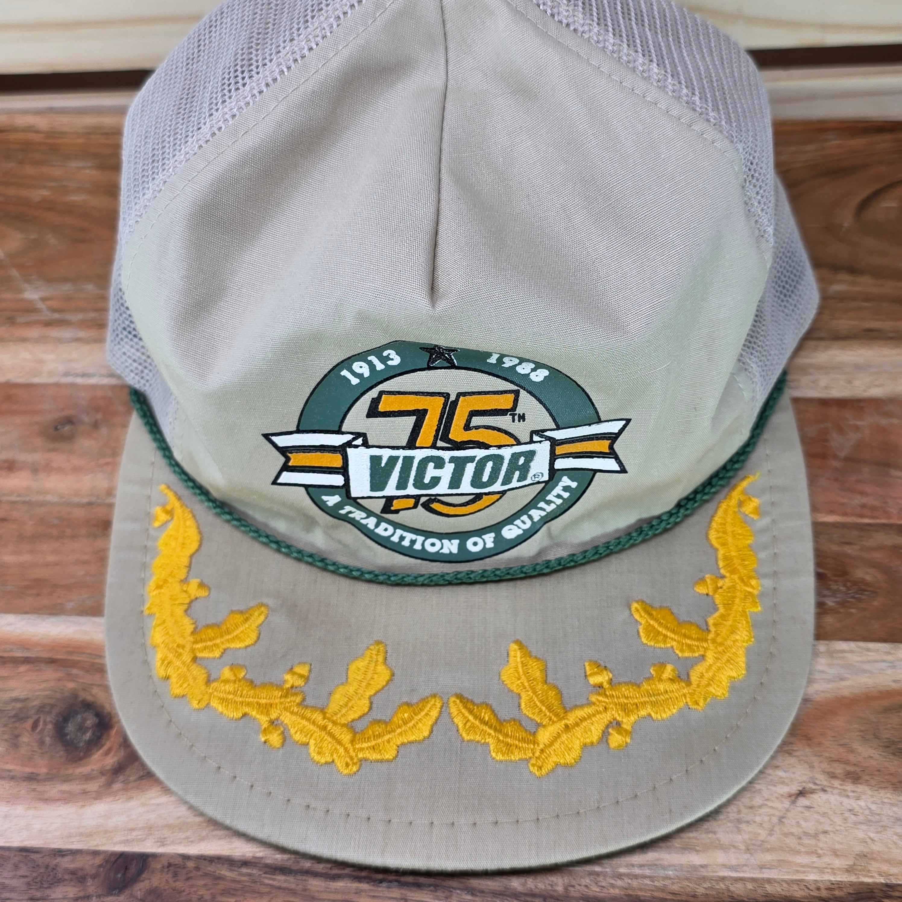 Vintage 1988 Victor Trucker Cap