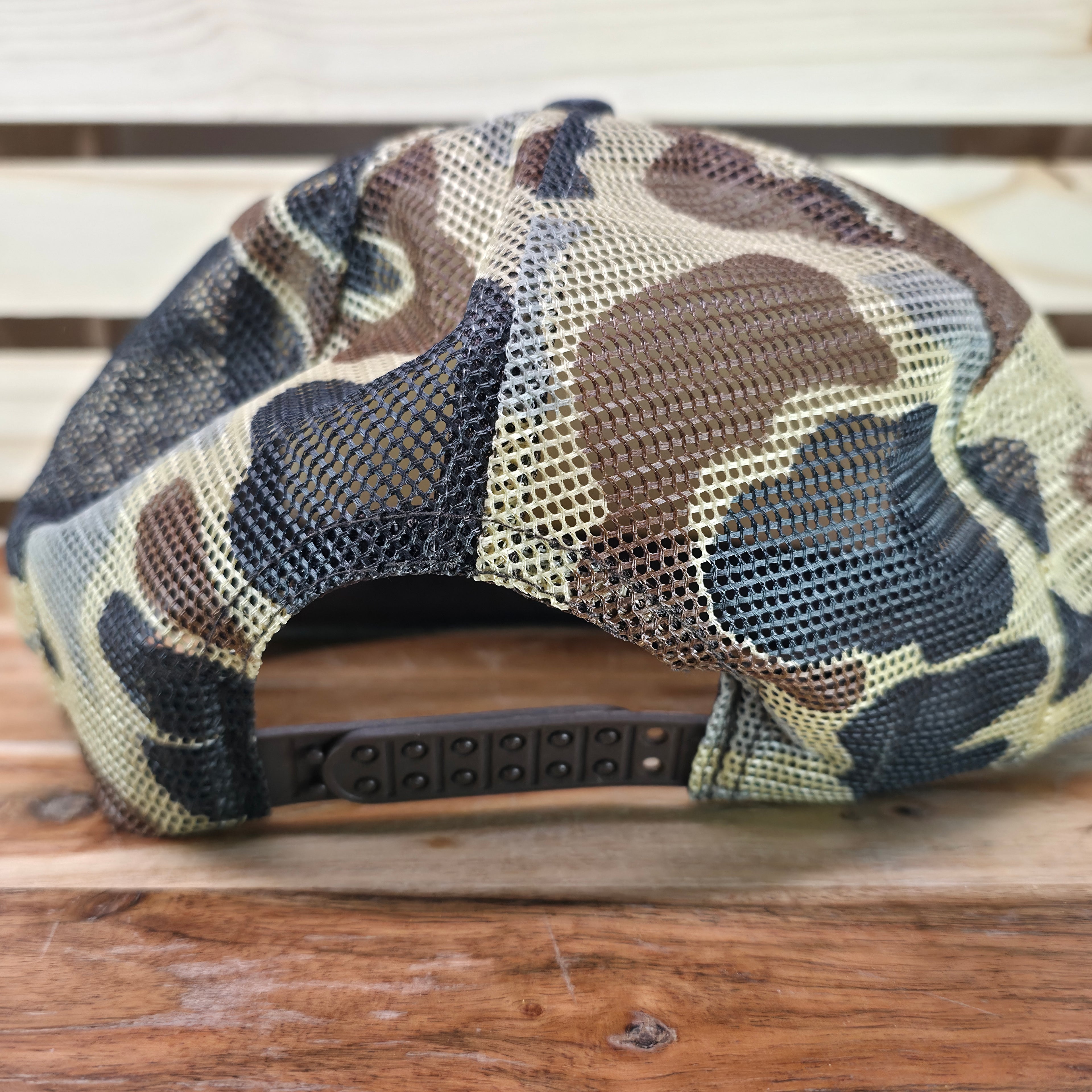 Camo Valley Concrete Trucker Cap
