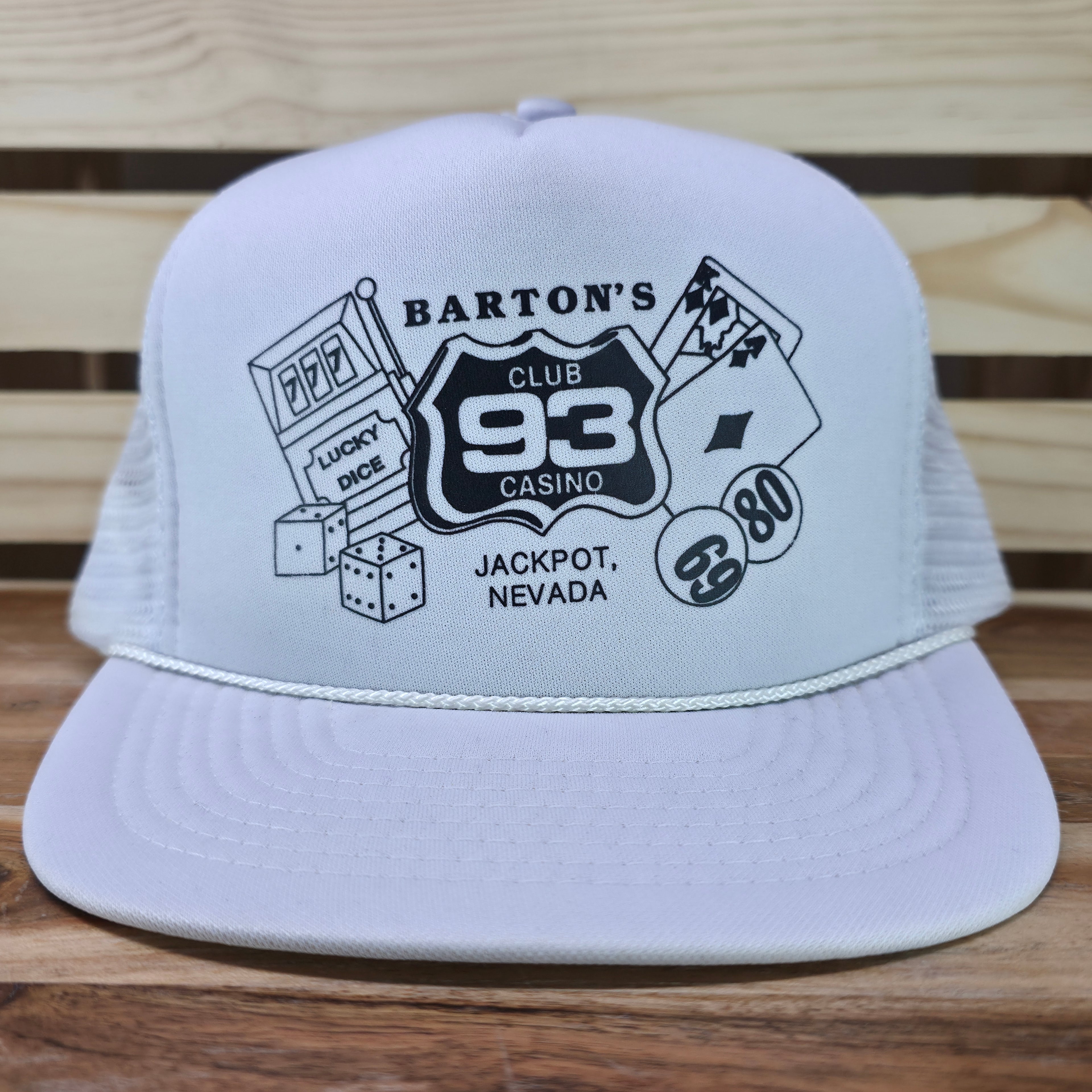 Vintage Barton's Nevada Meshback Trucker Cap