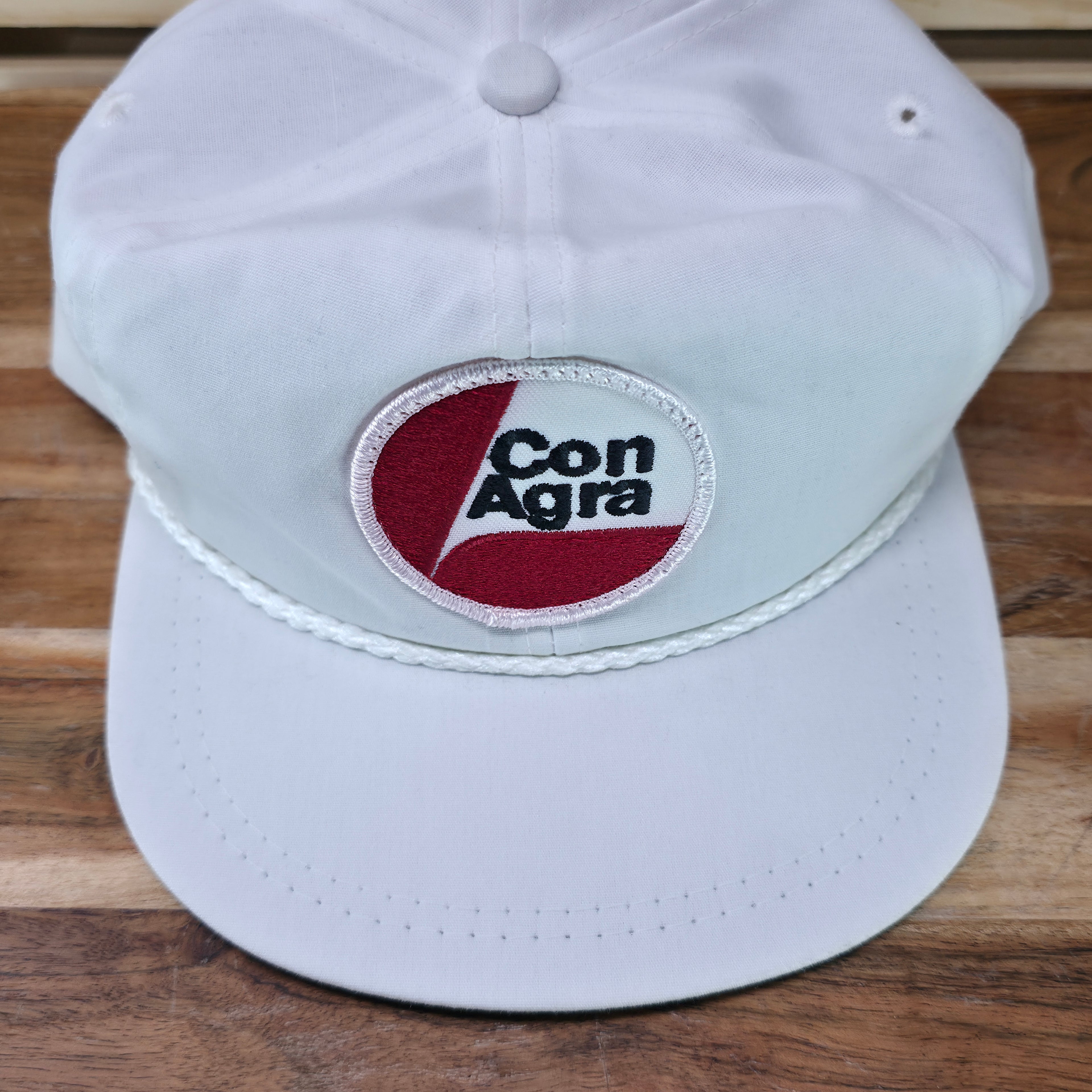 Vintage White Con Agra Trucker Cap