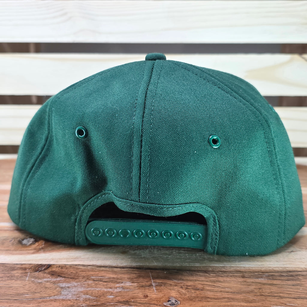 Vintage Lewis Hybrid Green Trucker Cap