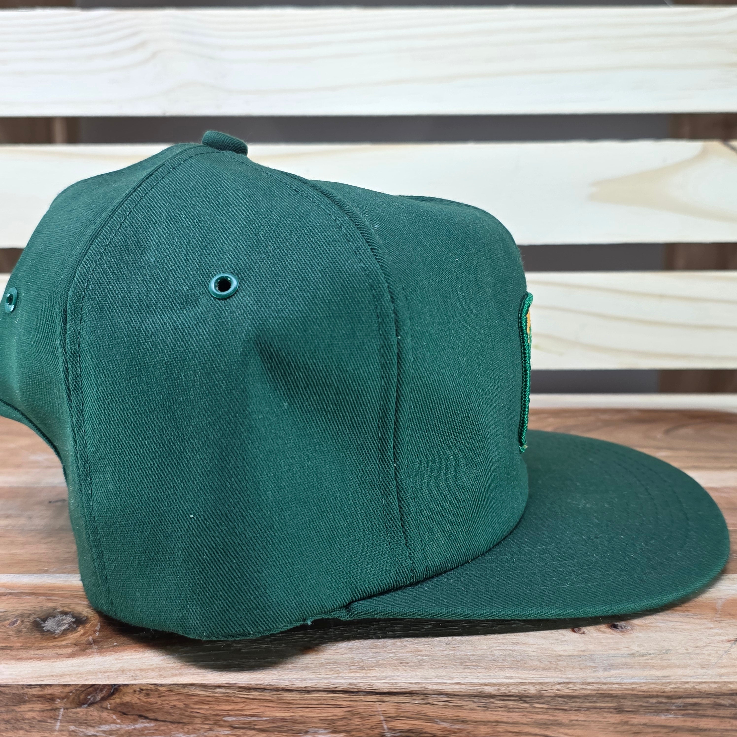Vintage Lewis Hybrid Green Trucker Cap