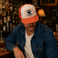 Vintage Wamego Telephone Patched Trucker Cap