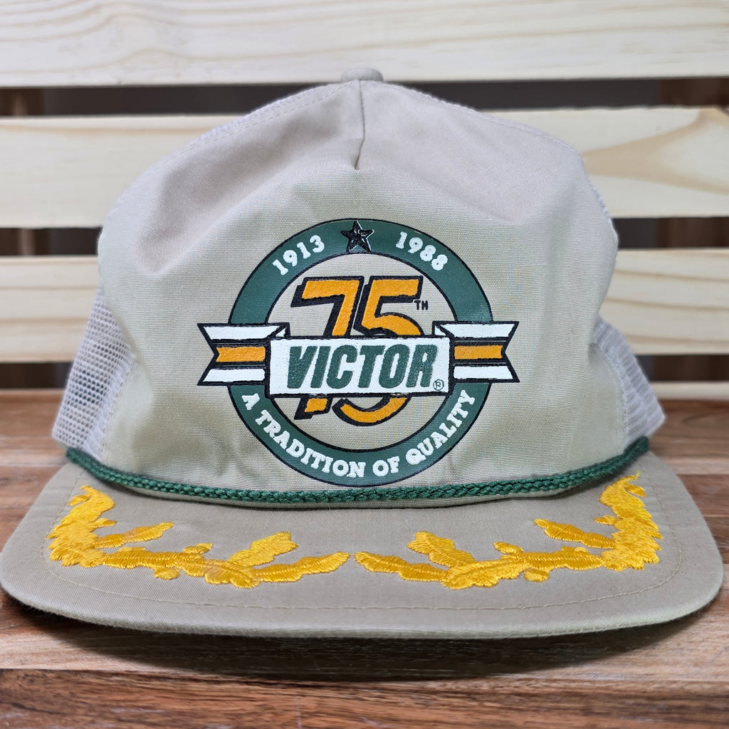 Vintage 1988 Victor Trucker Cap