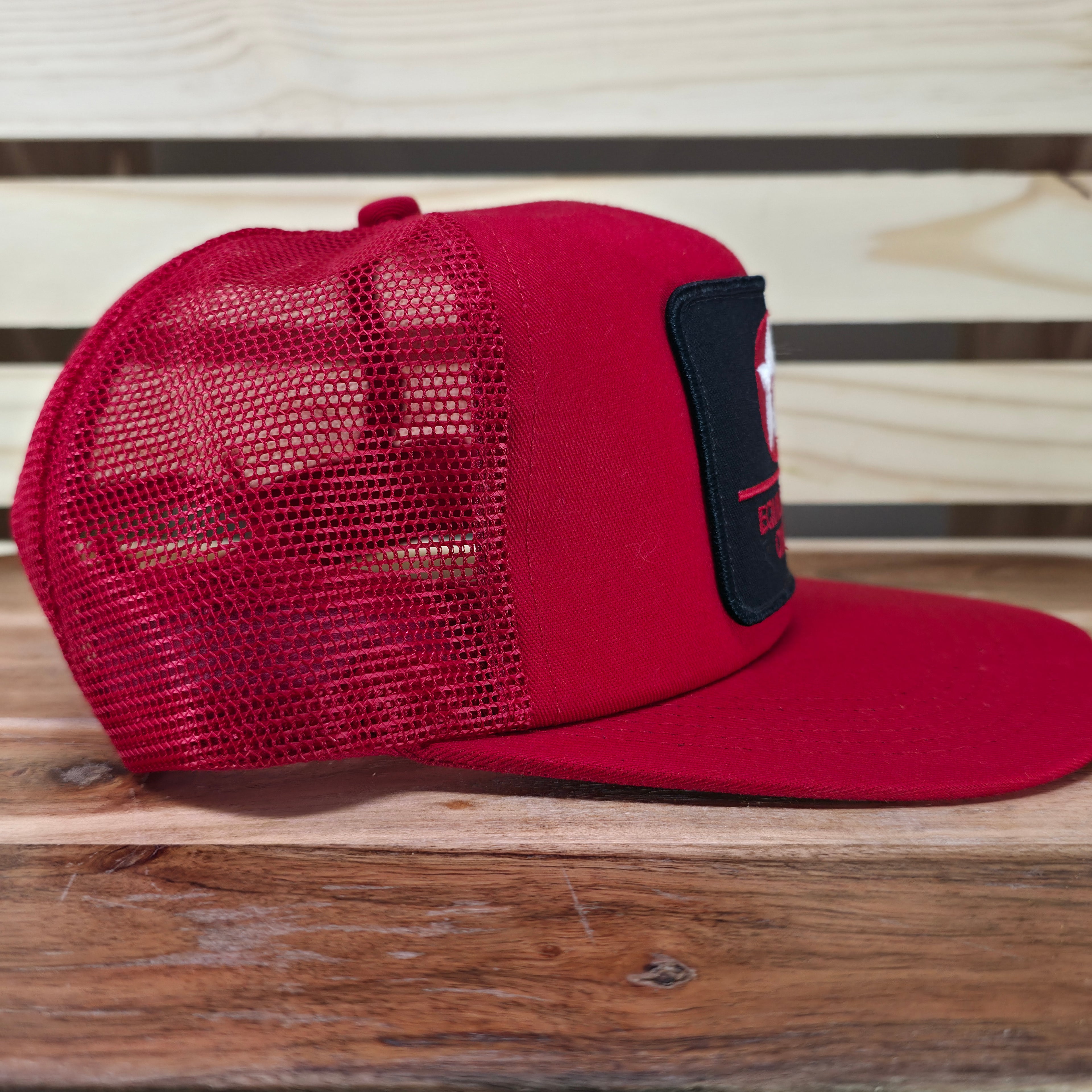 Vintage Red Texaco Okc trucker cap