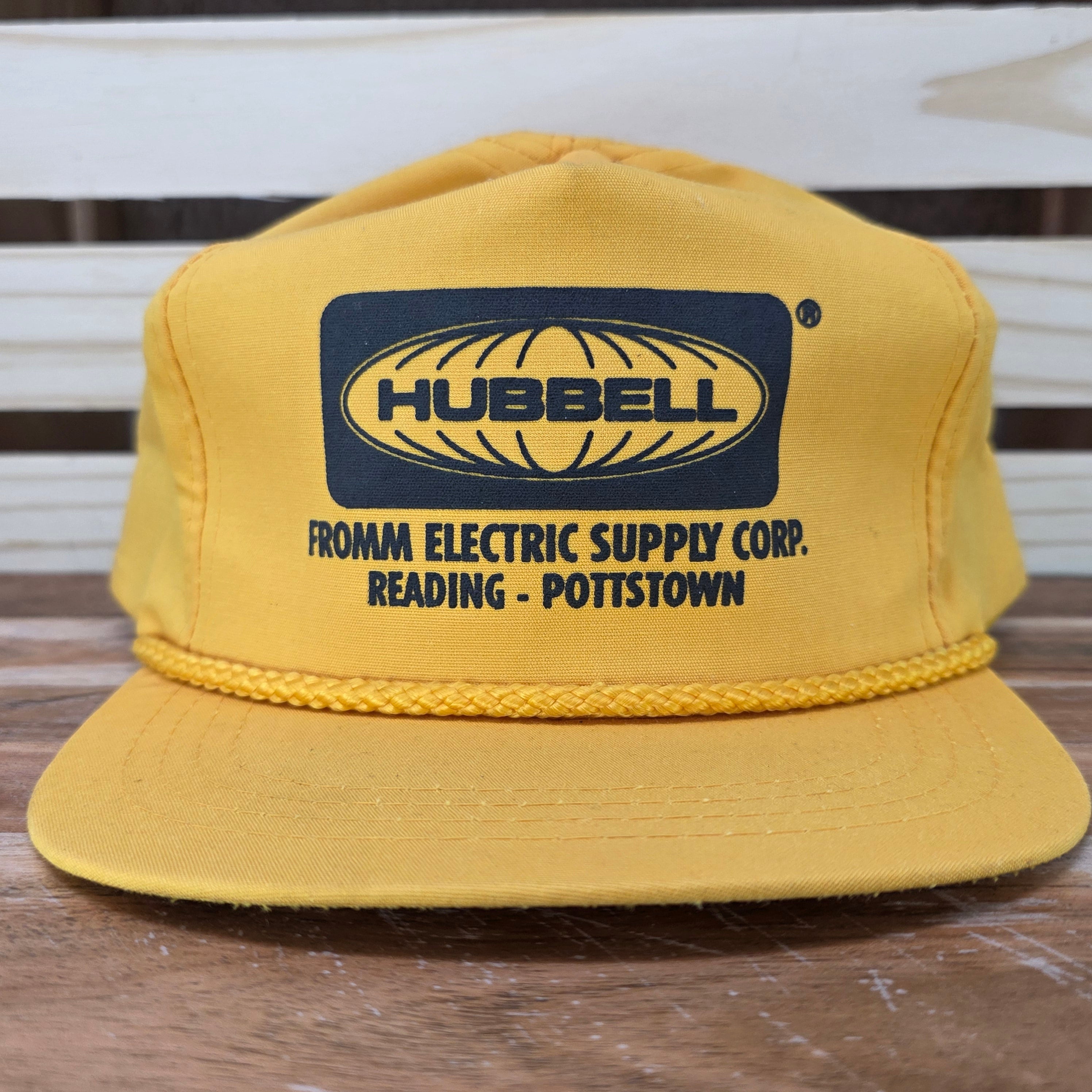 Hubbell Electric Pottstown Vintage Trucker Cap
