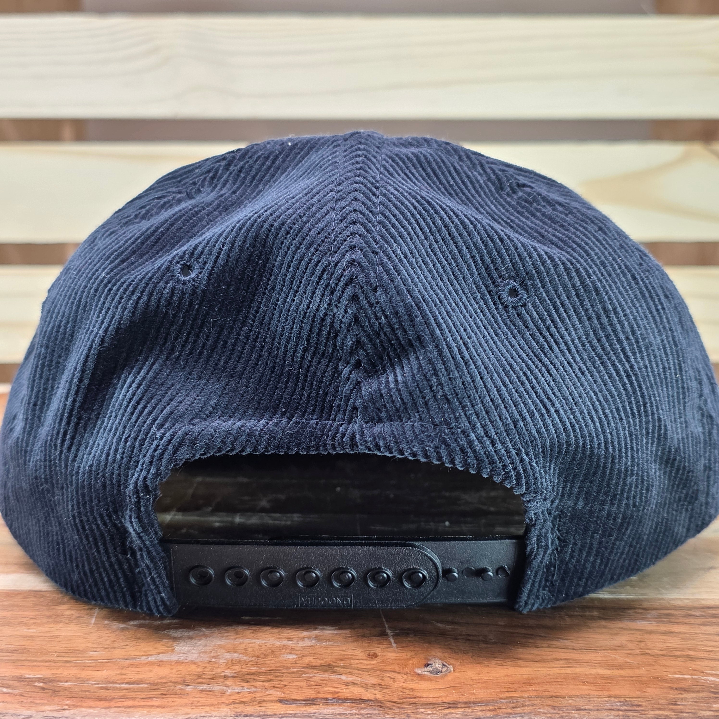 Grizzly Black Corturoy Vintage Cap