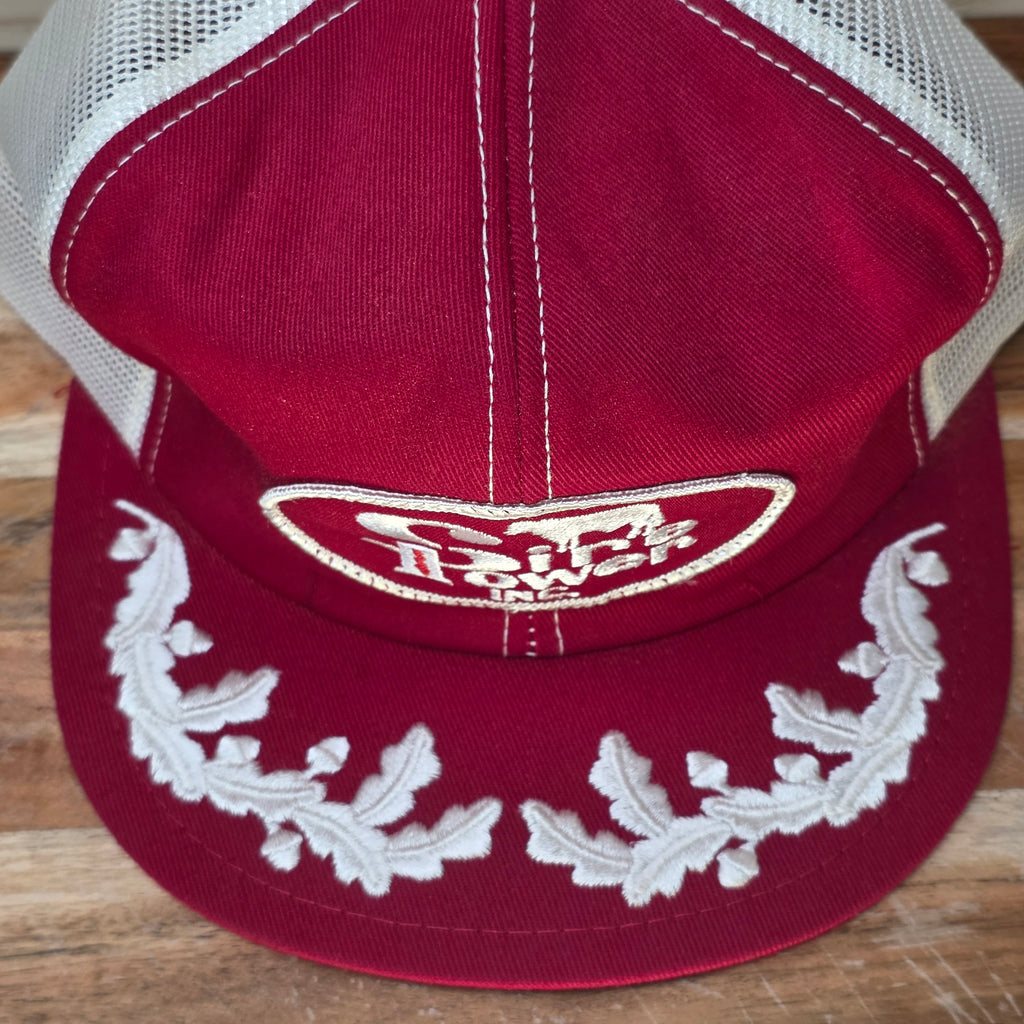 Sire Power Red Vintage Cap