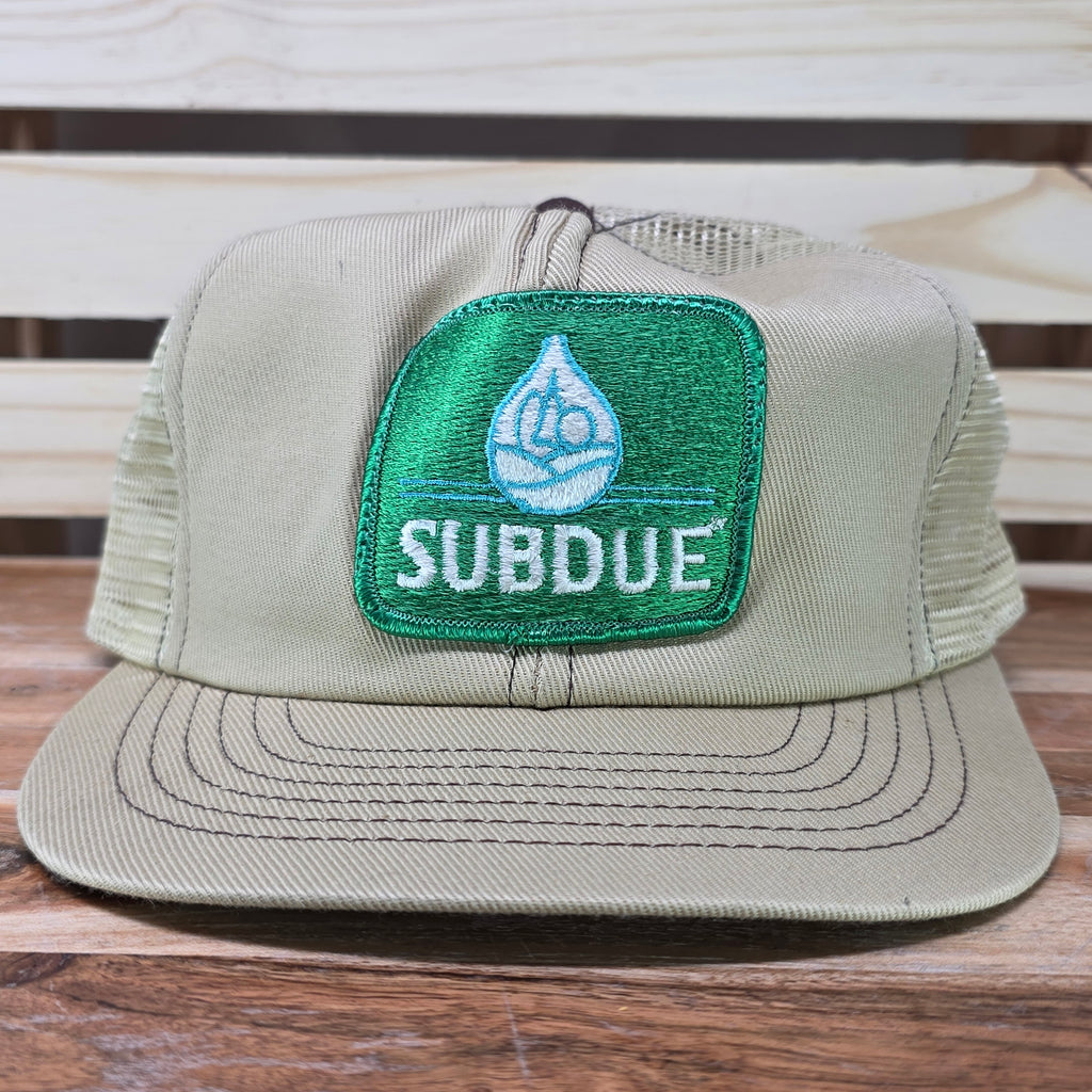 Vintage Subdue Patch Trucker Cap