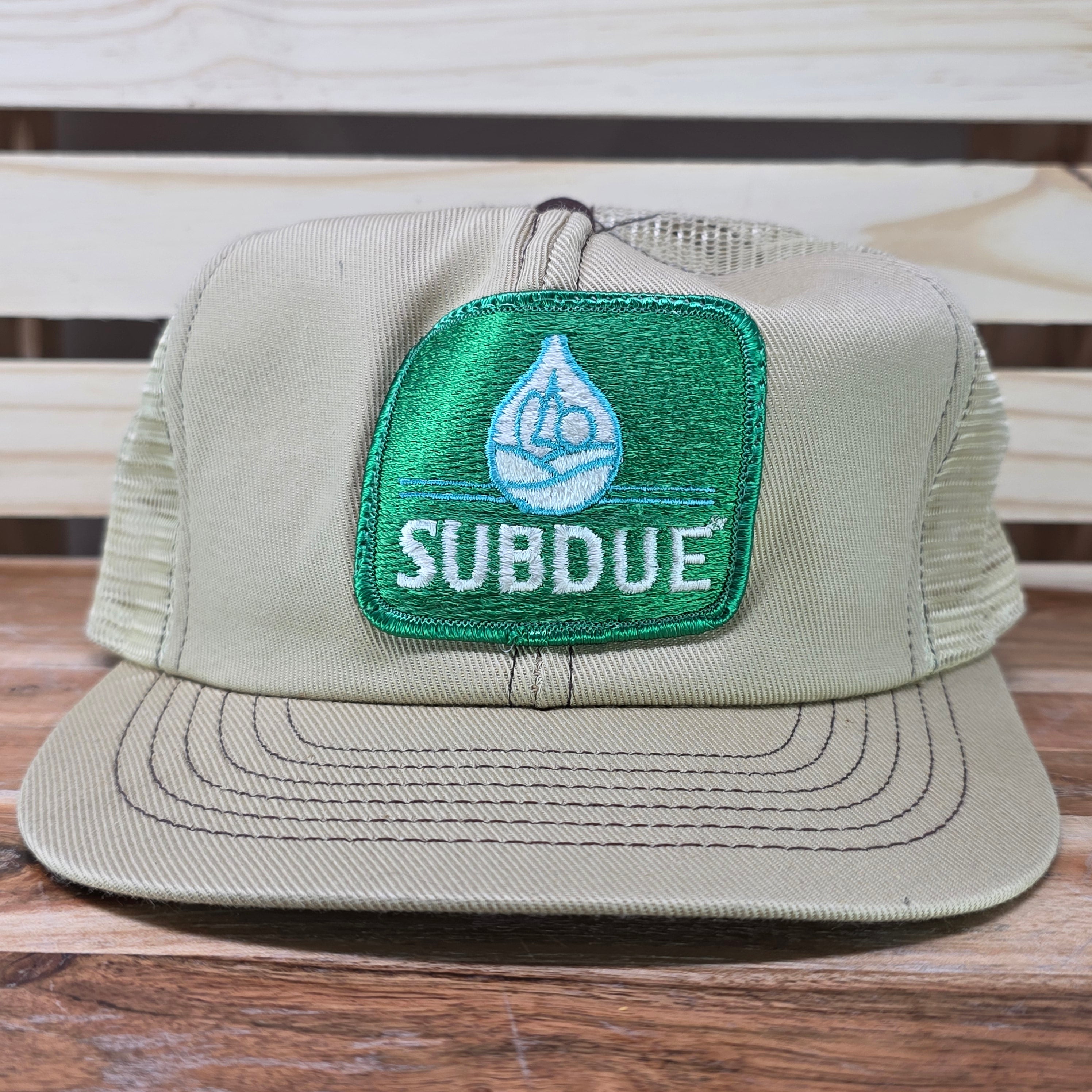 Vintage Subdue Patch Trucker Cap