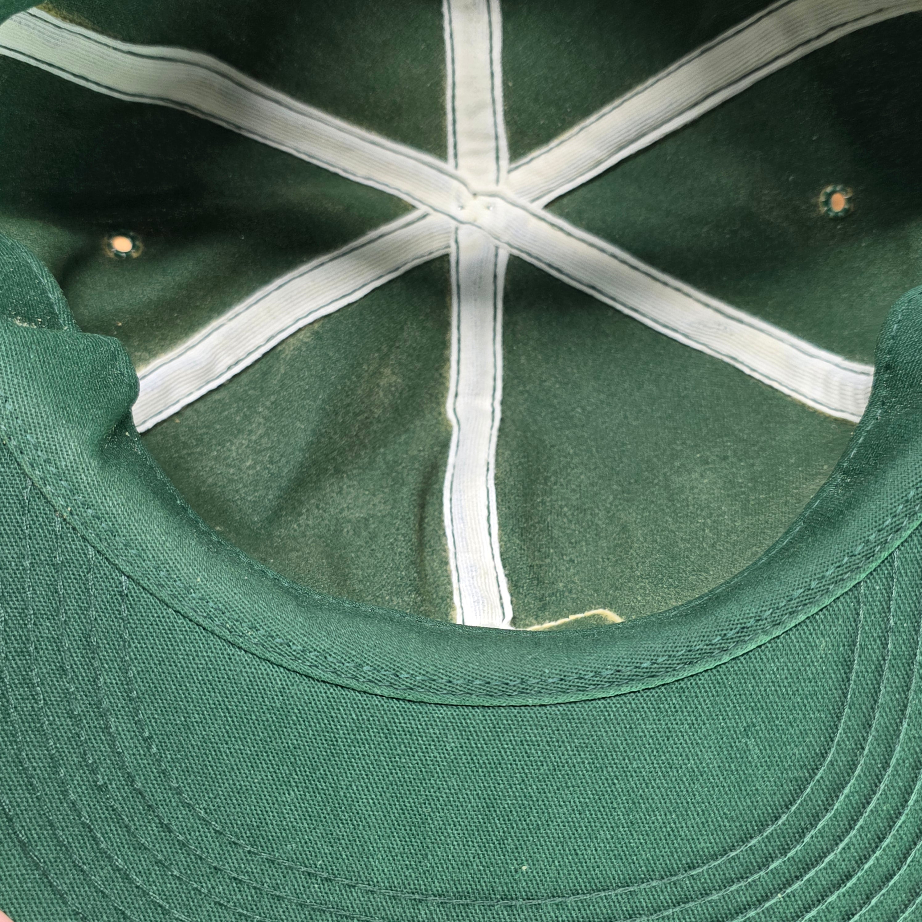 Vintage Lewis Hybrid Green Trucker Cap