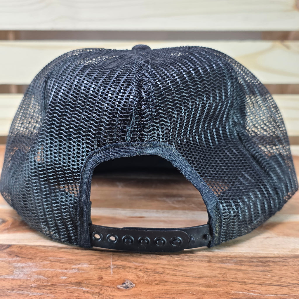 Vintage Glaser Engineering  Laser Black Trucker Cap